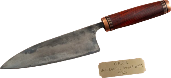 2025 display award knife by Grant Cunningham