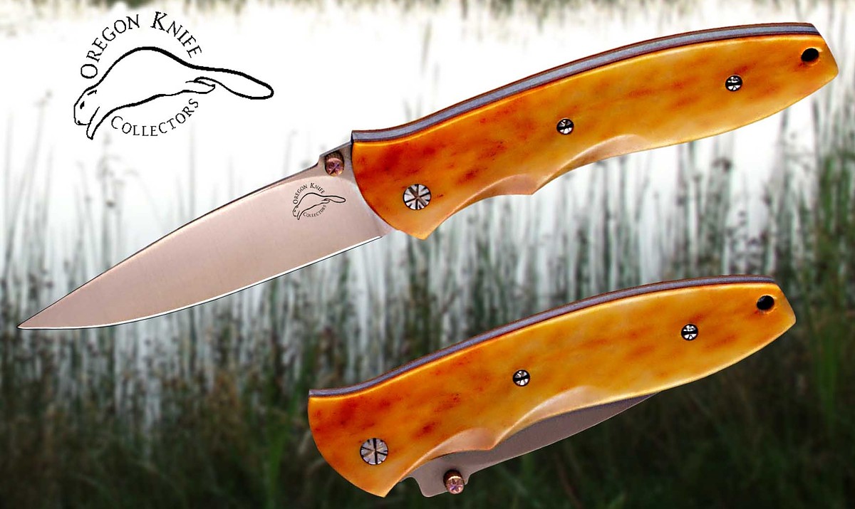 2003 OKCA club knife: Butch Vallotton pocket knife