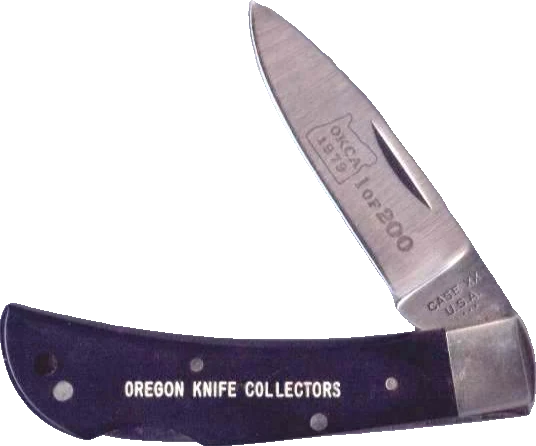 1979 OKCA club knife: Case 21051 LSSP Lockback