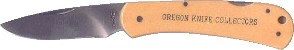 1981 OKCA club knife: Gerber LST White Micarta