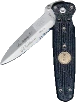 1999 OKCA club knife: Gerber Applegate Covert folder