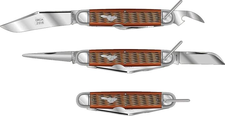 2016 OKCA club knife: Great Eastern Oregon Camp Knife #981416
